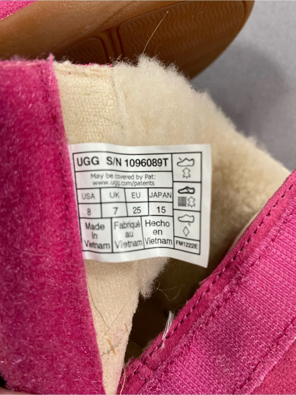 Ugg Cozy Fleece-Lined Pink Suede Boots